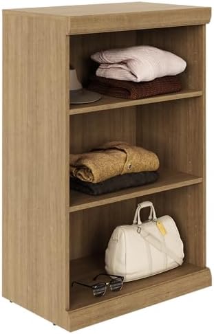 ClosetMaid Mosaics 3 Shelf Closet Organizer, 25.5" W, Toasted Oak by Unknown