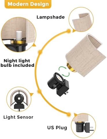 L LOHAS LED Night Lights Plug into Wall, Plug in Night Light Dimmable 100LM - Image 4