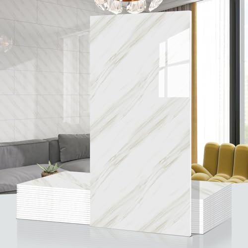 Marble Peel and Stick Backsplash 23.6 x11.8 in by Unknown