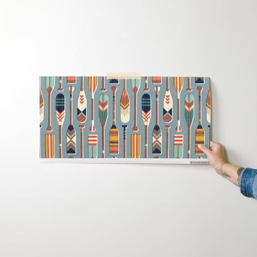 Spoonflower Lake House Cabin Peel and Stick Wallpaper - Image 7