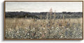 InSimSea Extra Large Framed Vintage Wall Art, Flower Meadow Prints by InSimSeaArt