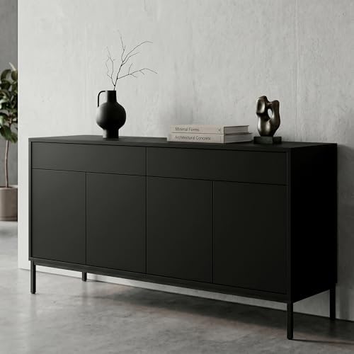FUKU MON 24"x786" Black Wallpaper Peel and Stick Black Contact Paper Matte - Image 7