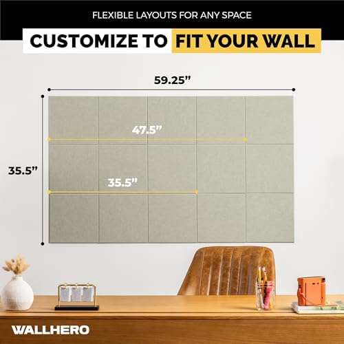 WALLHERO Corkboards for Wall, Pin Up Board, Office Board for Wall, Big Bulletin - Image 4