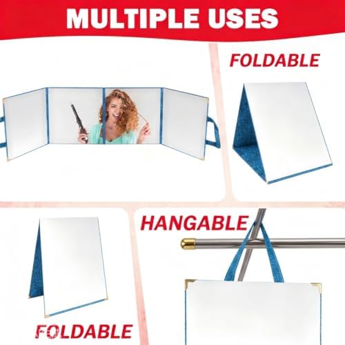 Foldable Acrylic Full Length Mirror - Image 3