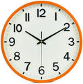 Wall Clock 10 Inch Silent Non-Ticking Modern Clocks Battery Operated Beige by Moiubik