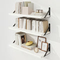 Floating Shelves, 8 Inch Deep Rustic Book Shelf by KovaScapeHomeDecor