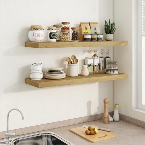 Fun Memories 40" W x 9.3" D Floating Shelves - Image 2
