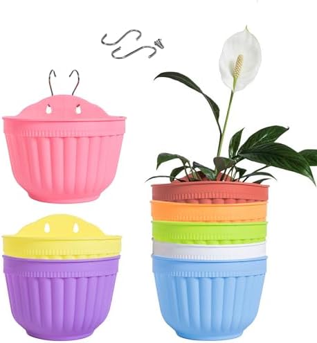 ORIMERC Wall Planter Pots for Herbs, Hanging Planter Indoor Outdoor, Living by OrimercGarden
