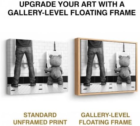 B.B.F MAKE Funny Comedy Movie Framed Canvas Wall Art - Image 2