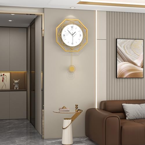Large Wall Clocks for Living Room Decor Modern Decorative Clock - Image 2