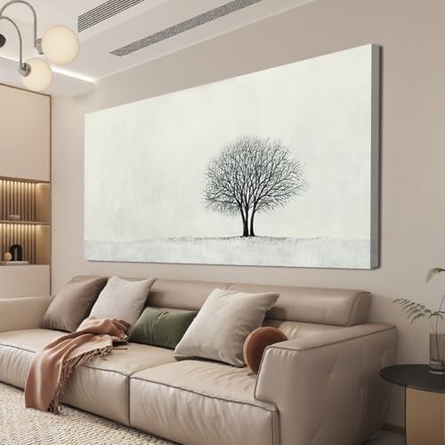 Modern Canvas Tree Of Life Wall Art Decor by TQJYILUFAART