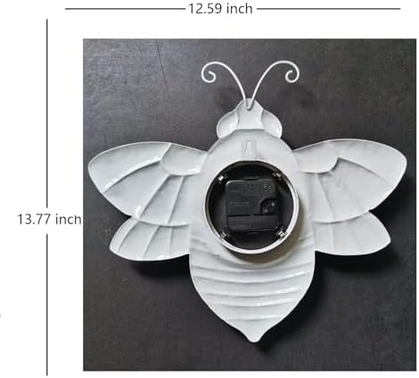 TXYS Bee Clock for Wall Decor Honeybee Outdoor Clocks and Indoor Decorative Art - Image 2