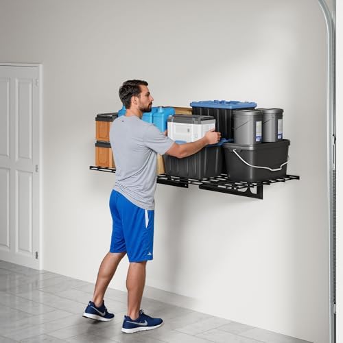 FLEXIMOUNTS 1-Pack 2x3ft Garage Shelving Wall-Mounted Storage Rack - Image 2