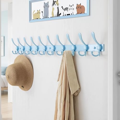 Dseap Coat Rack Wall Mount 37 Inch, Heavy Duty 12-Gauge Base vs Flimsy 1mm - Image 4