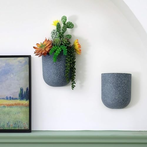 LA JOLIE MUSE Wall Planters for Indoor Plants, Hanging Flower Pots, 2 Pack - Image 4