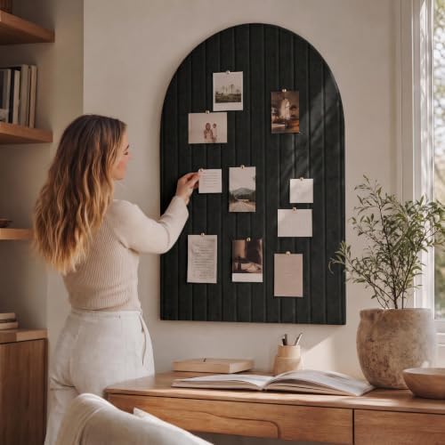 Large Arched Felt Bulletin Board - Image 6