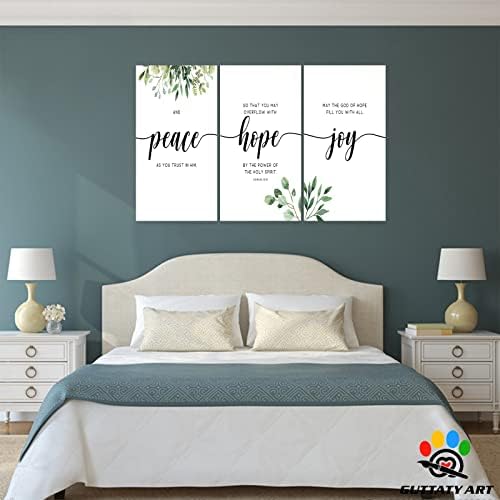 Office Wall Art-3 Panel Motivational Art, Inspirational Quotes Canvas - Image 3