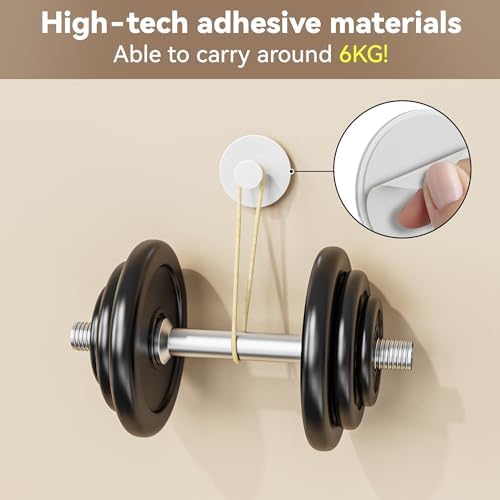 bussdis White Adhesive Wall Hook - Image 2