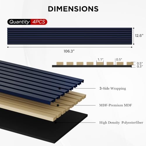 SMARTSTANDARD Wood Acoustic Panels - Image 5