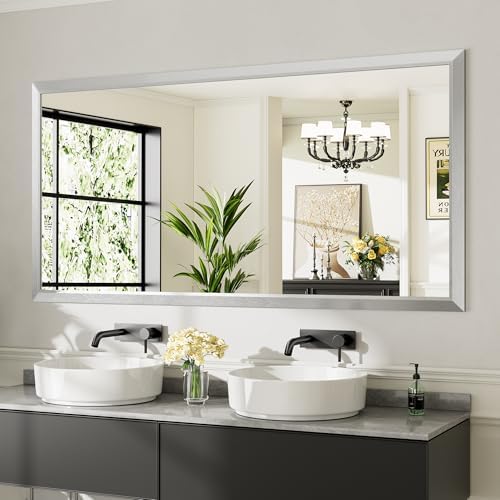 Briivue Bathroom Wall Mirror, 72x36 Inch by Briivuemodernmirrors