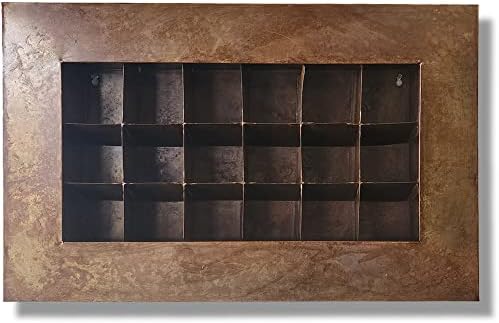 Vandue Modern Home Living Wall Galvanized Steel/Zinc Succulent Planter - Image 2