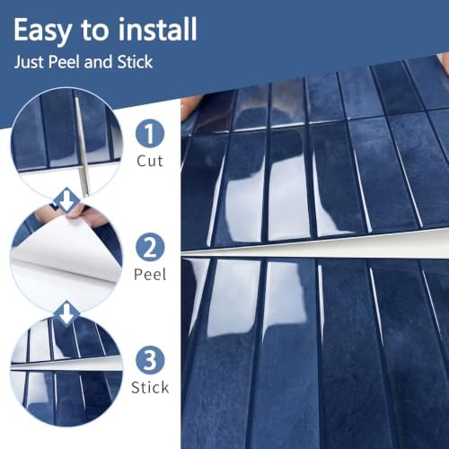10 Sheets Upgraded Thicker Design Subway Tile Peel and Stick Backsplash - Image 3