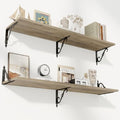 RICHFOCUS 12 Inch Deep Floating Shelves by RICHFOCUS