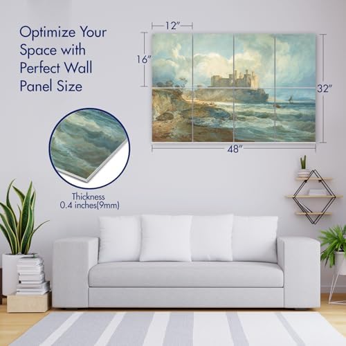 PINWELIFE® Masterpiece Acoustic Art Panels, Decorative Acoustic Wall Art - Image 2