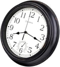 12 Inch Retro Indoor Outdoor Clocks Waterproof by CrosstimeWallClockPracticalElegant
