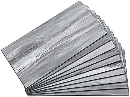 Palisade 23.2 in x 11.1 in Vinyl Wall Tiles in Hermitage Granite by PalisadeWallTilesandPlanks