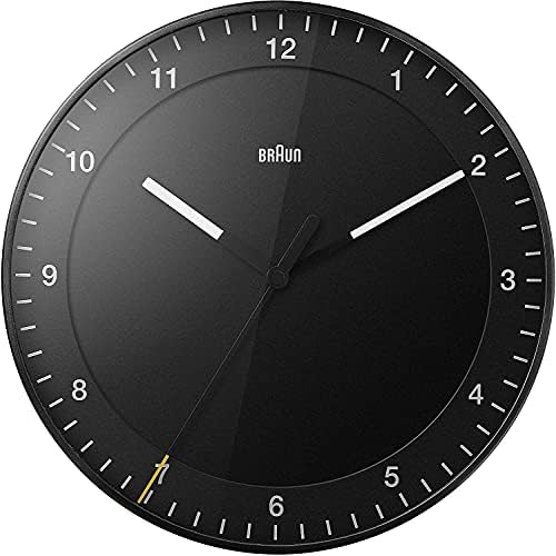 Braun Classic Mixed Analogue Wall Clock Home Gift Bundle - Image 3