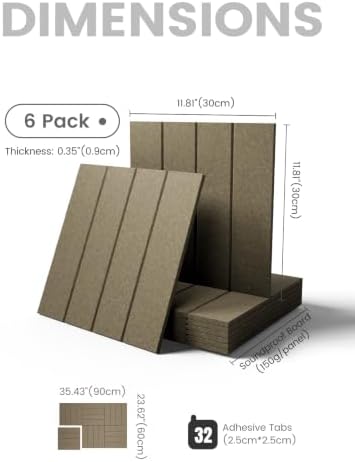 Fluxynara 36" x 24" Large Felt Bulletin Board，Christmas Brown-1 - Image 2
