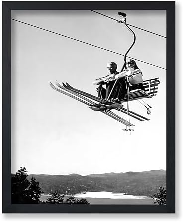 Poster Master Vintage Ski Lift Poster by PosterMaster