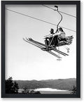 Poster Master Vintage Ski Lift Print by PosterMaster