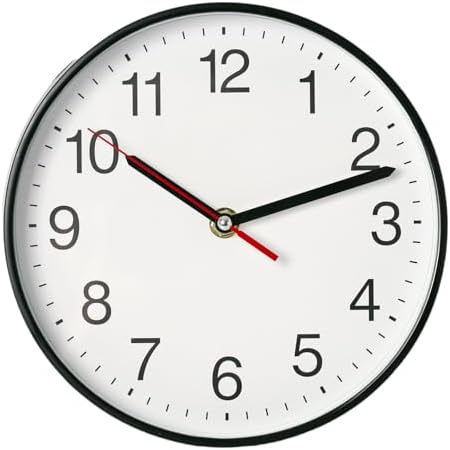 Spinaround Wall Clock, Modern Wall Clocks Battery, Silent Non-Ticking Analog by Unknown