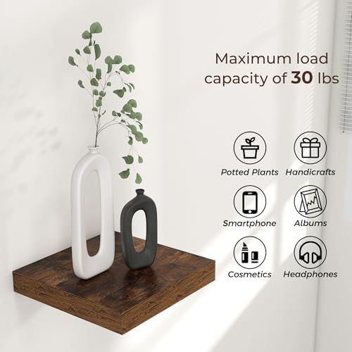 12"x12" Square Floating Shelves - Image 4