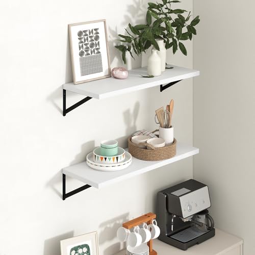 Axeman 12 Inch Deep Floating Shelves 30 Inches Long Set of 2 - Image 2