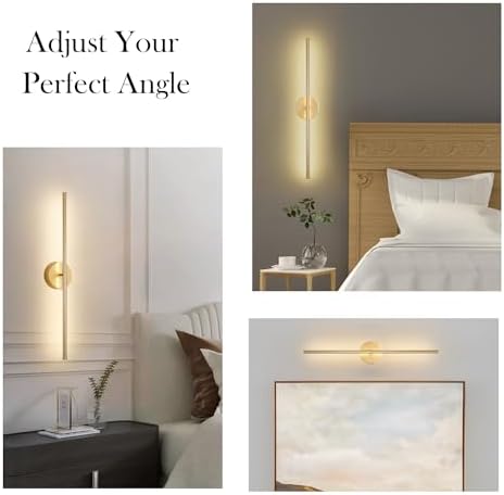 KARTOOSH Battery Operated Wall Sconces Set of Two Wireless Wall Lights - Image 6