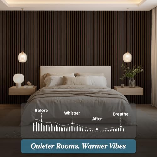 Art3d 94 x 12.6 Inch Acoustic Wood Slat Wall Panel - Image 5