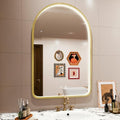 24"x36" Gold LED Bathroom Mirror by JSneijder