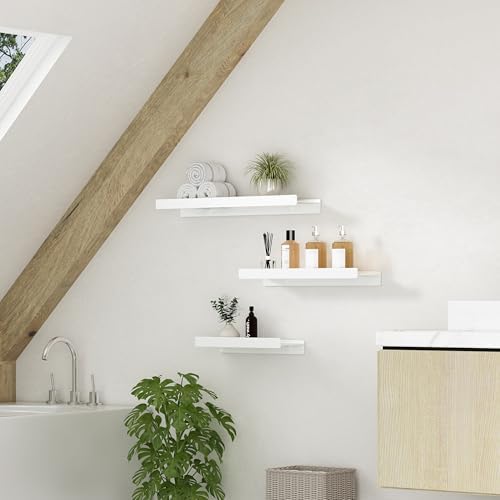 Small Shelves for Wall, Metal Floating Shelves Wall Mounted - Image 4