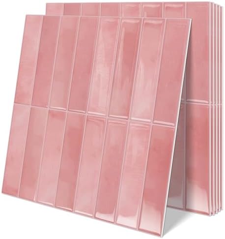 10 Sheets Upgraded Thicker Design Subway Tile Peel and Stick Backsplash by MOONFUN
