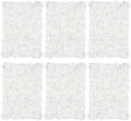 BLOSMON Flower Wall Panel Backdrop Decor, Ivory White, 24 x 16 Inch by Blosmon