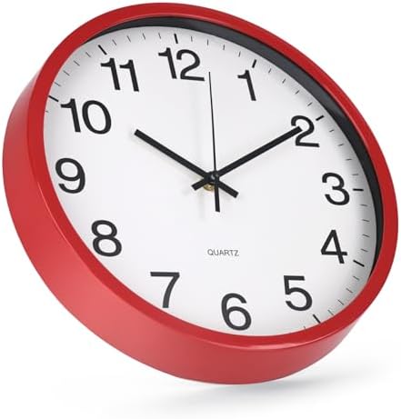 Wall Clock Non-Ticking Silent Quartz Movement Decor Clock Modern Simple Style - Image 2