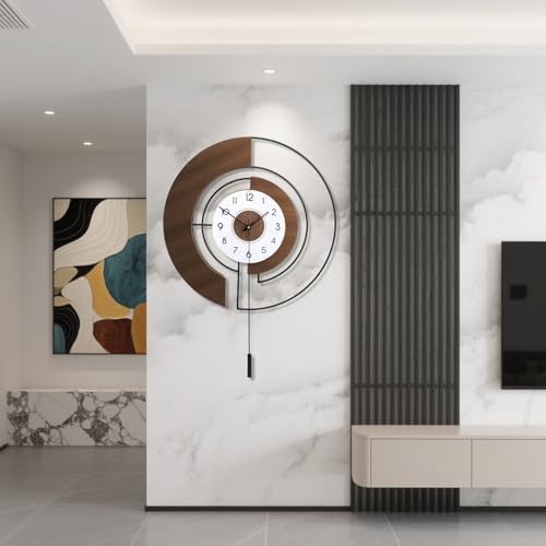 Large Wall Clocks for Living Room, Silent Non-Ticking Quartz Battery Operated - Image 6