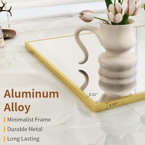 VooBang Oversized Full Length Mirror, Aluminum Alloy Frame Full Body Mirror - Image 4