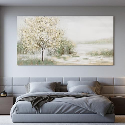 Canvas Wall Art Decor Oversized Green Wall Art - Image 2