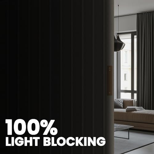 100% Blackout Room Divider Curtains Screen Partitions - Image 3