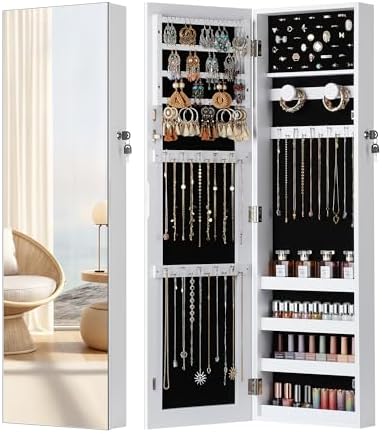 Nicetree Hanging Jewelry Cabinet, Jewelry Organizers and Storage by Nicetree