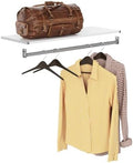 ClosetMaid Mosaics Shelf and Rod Closet Organizer, 2.52" H x 36.02" W x 13.78" D by Unknown